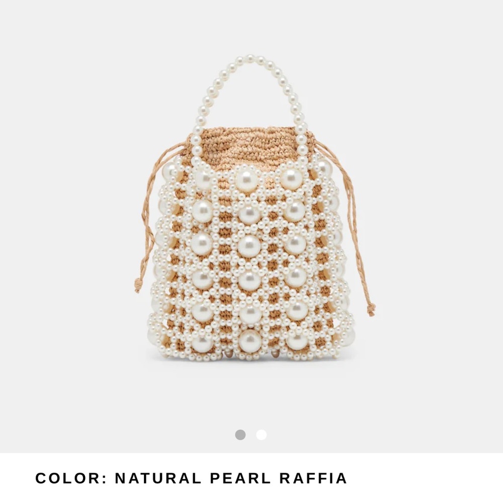 Dolce vita pearl bag🤍 brand new condition